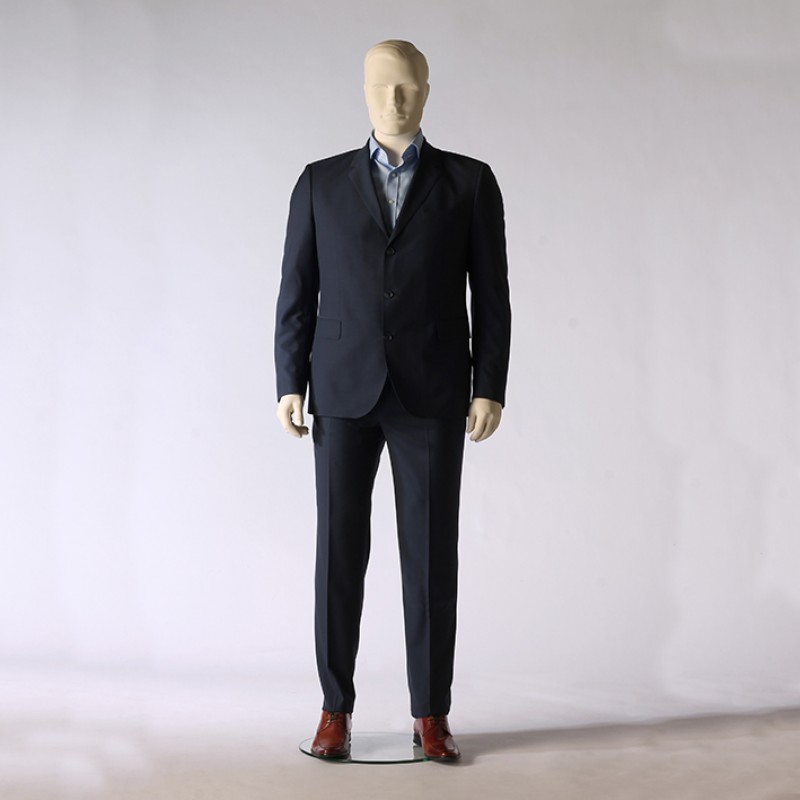 Herre mannequin – Plus size - antiscratch overflade – Hindsgaul