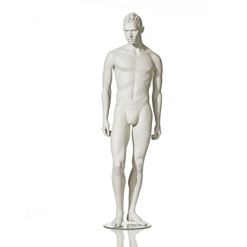 Relax Standing Pose Grainy Texture Icon: Royalty Free #71644538