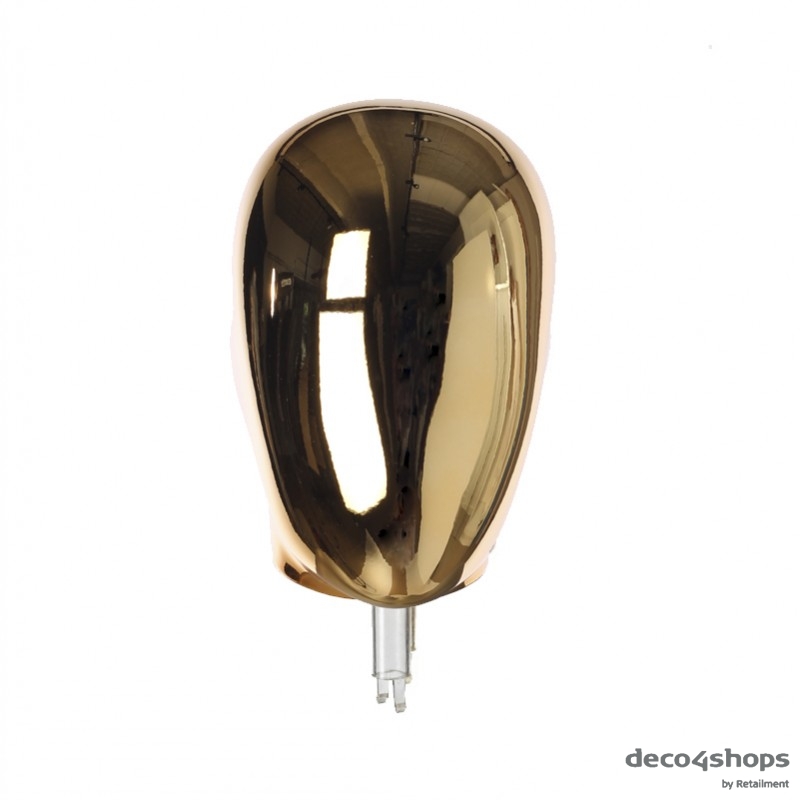 HOVED TIL DAME  MANNEQUIN – GOLD LOOK - ABSTRAKT - DARROL